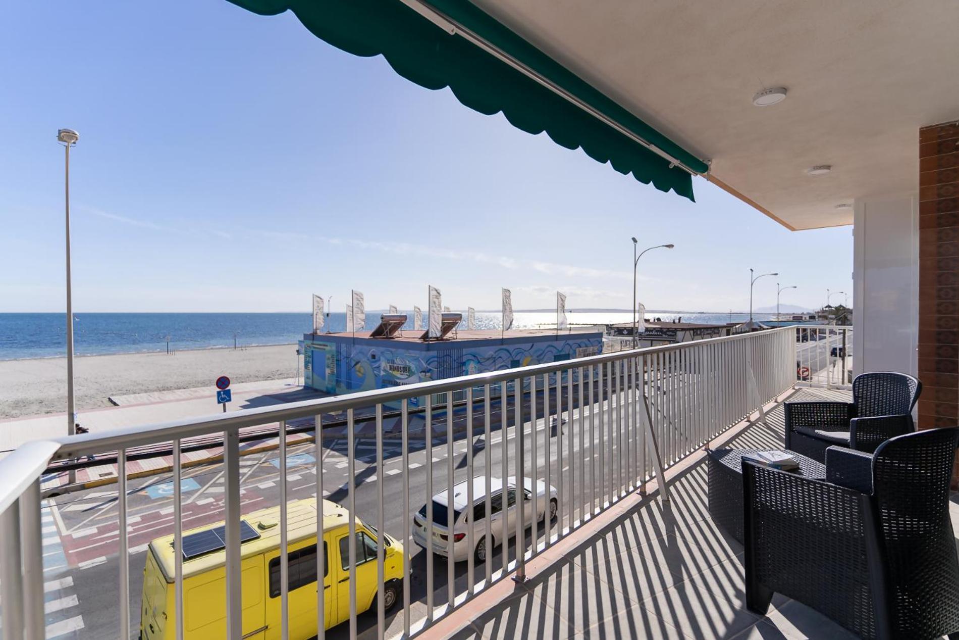 Rentafive Primera Linea Terraza Reformado Санта Пола Экстерьер фото