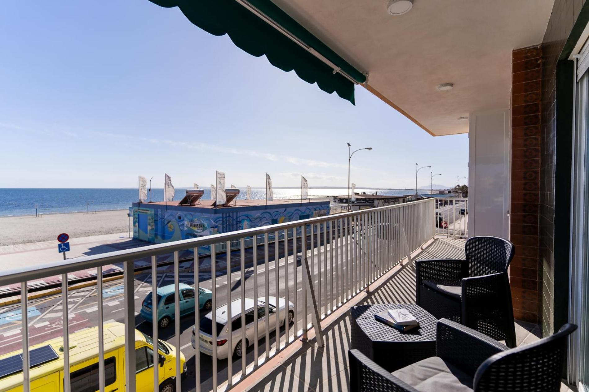 Rentafive Primera Linea Terraza Reformado Санта Пола Экстерьер фото