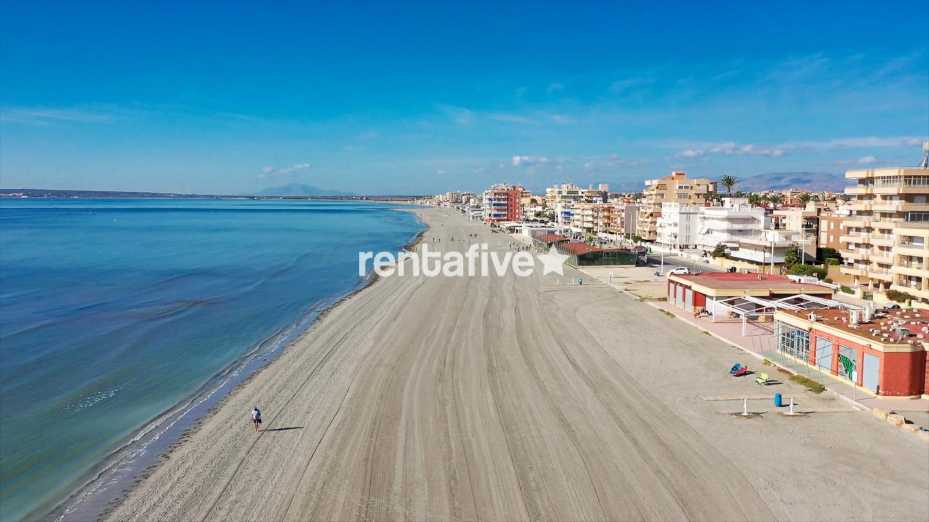 Rentafive Primera Linea Terraza Reformado Санта Пола Экстерьер фото