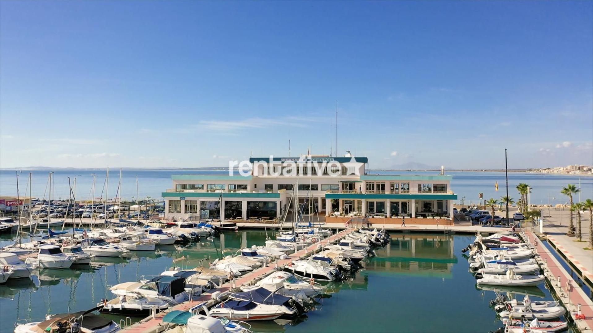 Rentafive Primera Linea Terraza Reformado Санта Пола Экстерьер фото