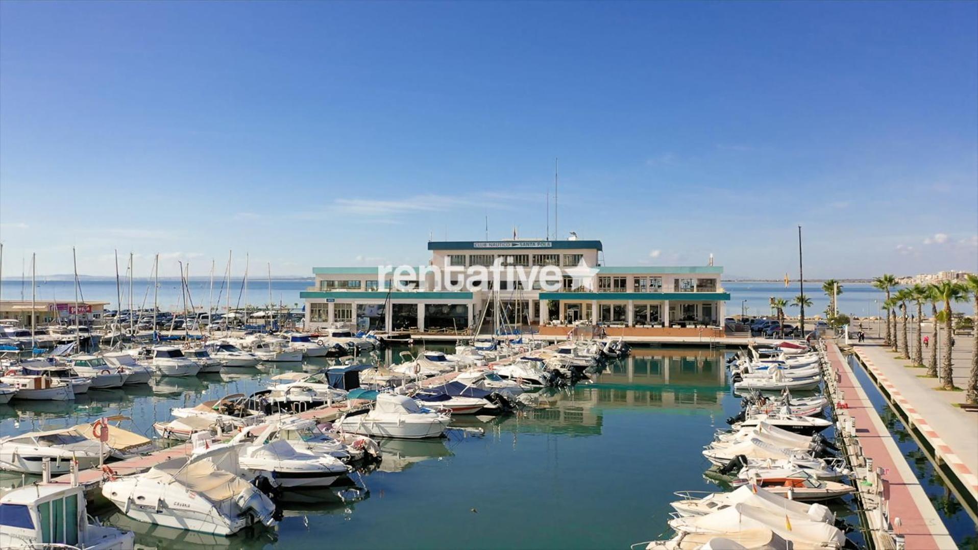 Rentafive Primera Linea Terraza Reformado Санта Пола Экстерьер фото