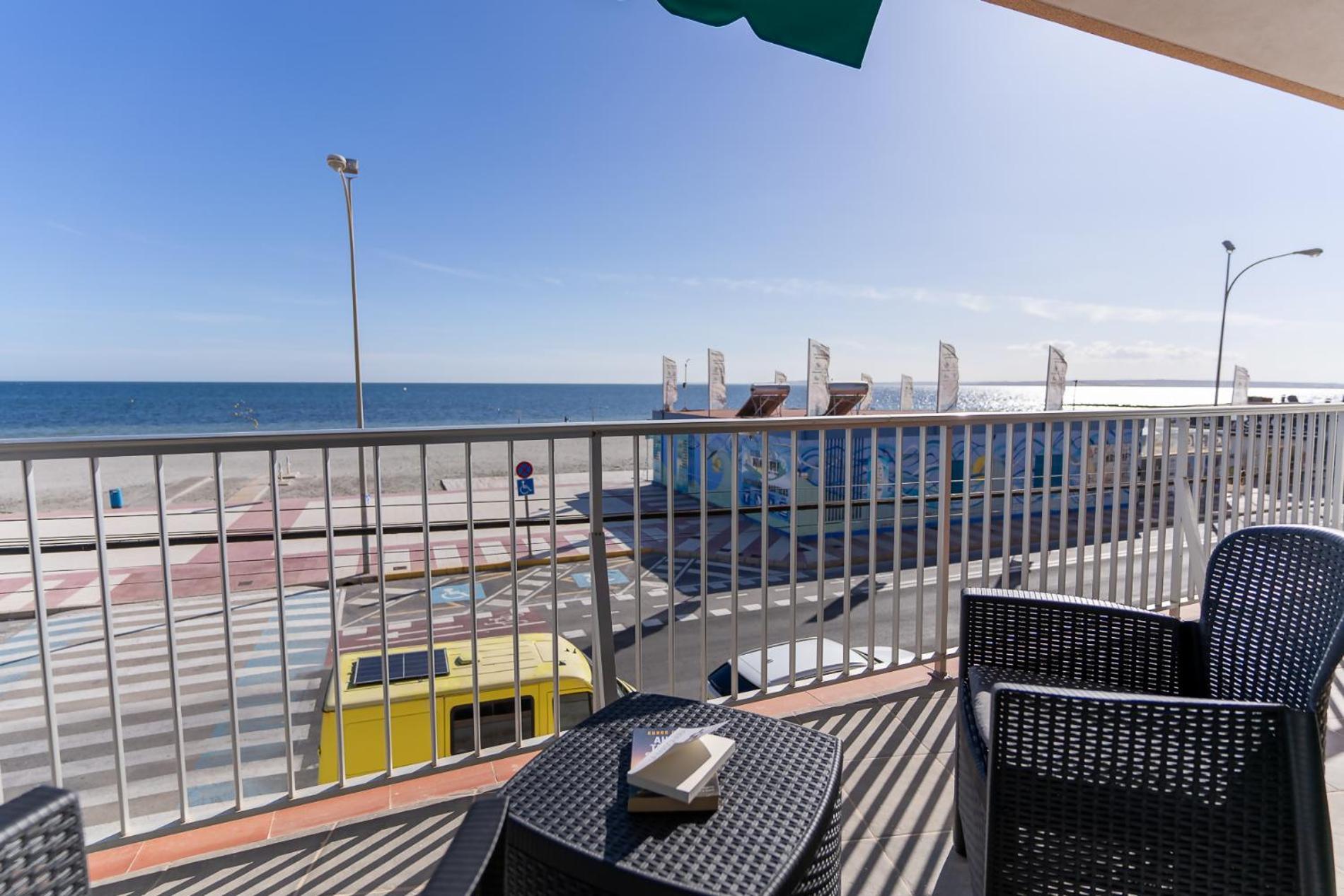 Rentafive Primera Linea Terraza Reformado Санта Пола Экстерьер фото