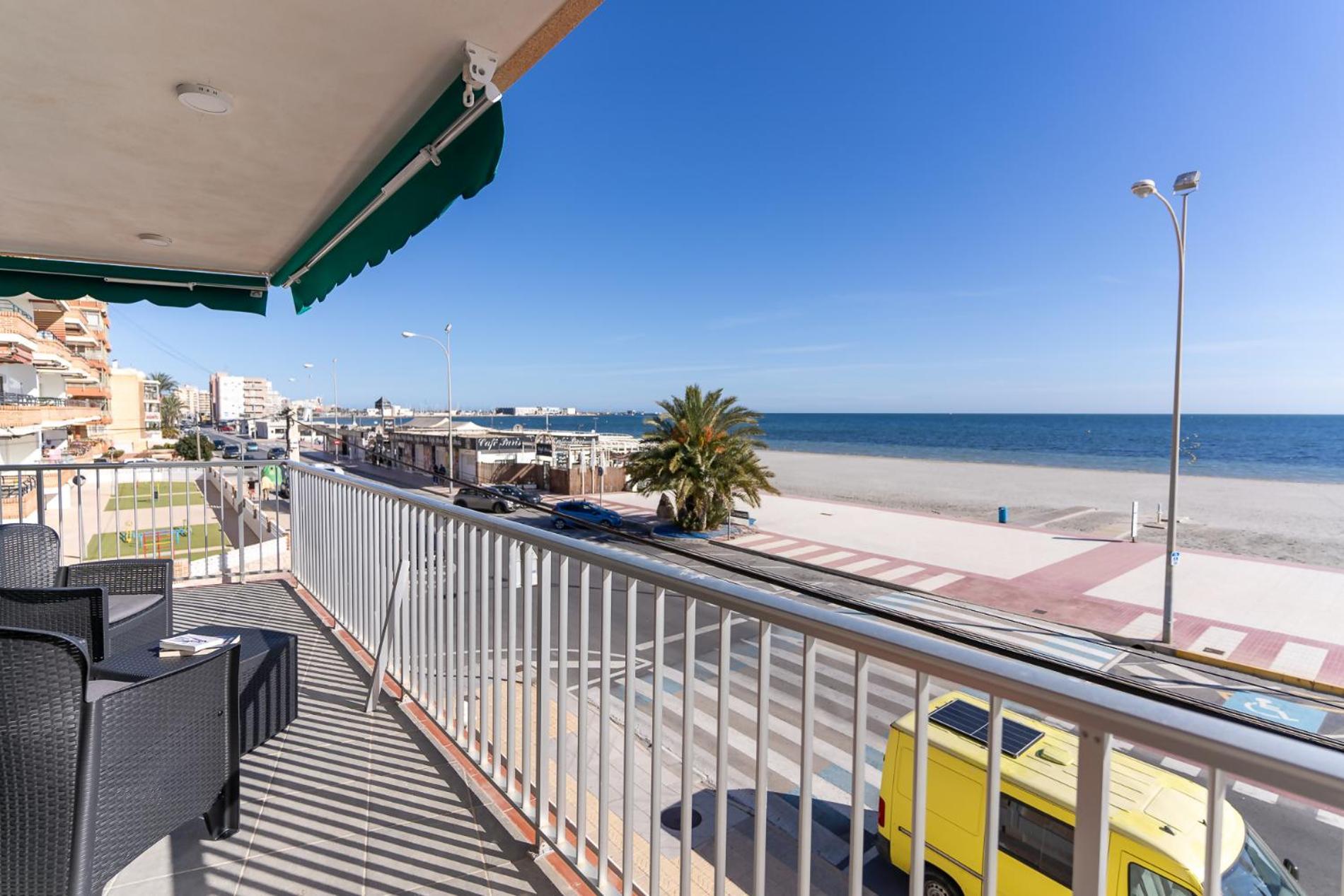 Rentafive Primera Linea Terraza Reformado Санта Пола Экстерьер фото